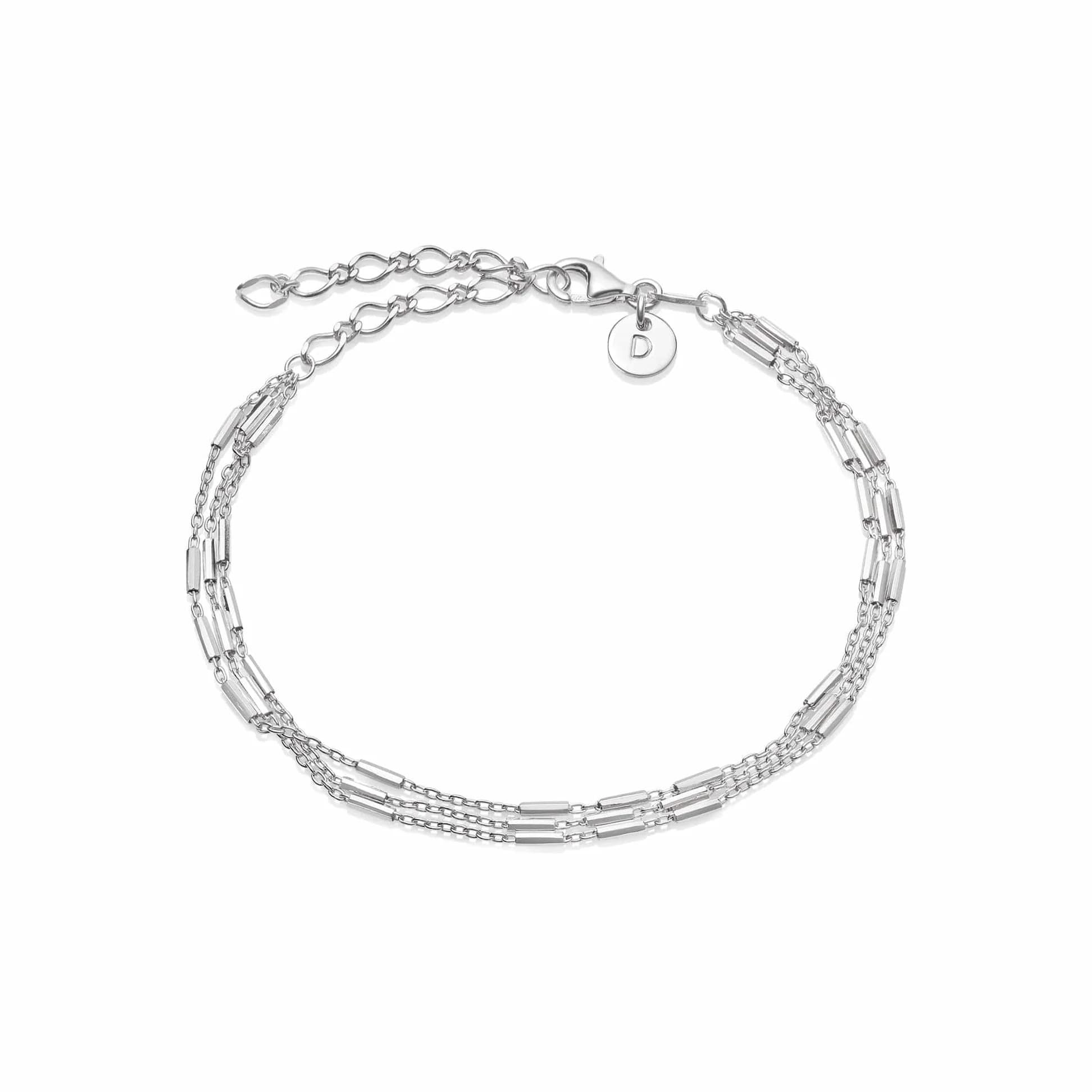 Taş Seri 5 Bileklik Rose Kristal detay görseli 1
