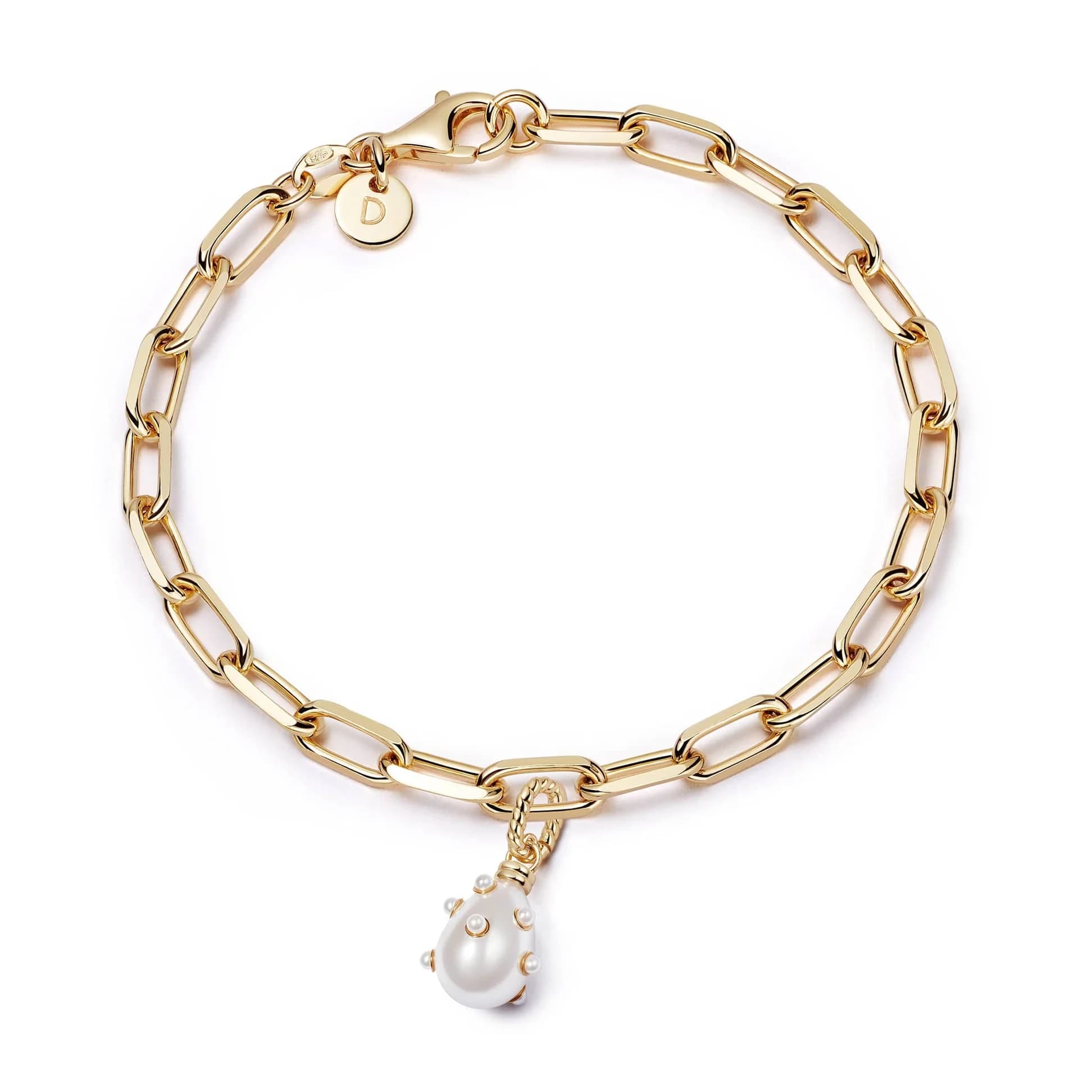Charm Seri 5 Bileklik Altın detay görseli 1